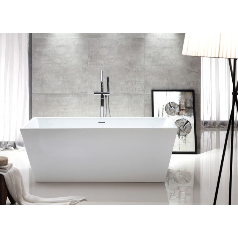 Акриловая ванна ABBER AB9224-1.6 белая