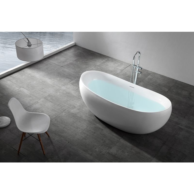 Акриловая ванна ABBER AB9236 белая