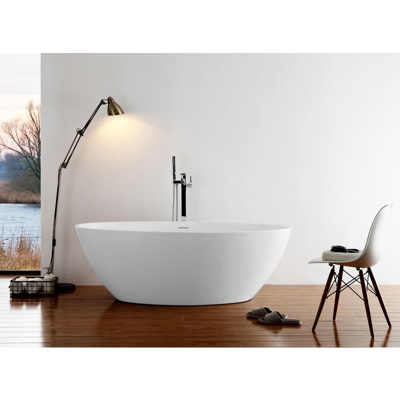 Акриловая ванна ABBER AB9249 белая