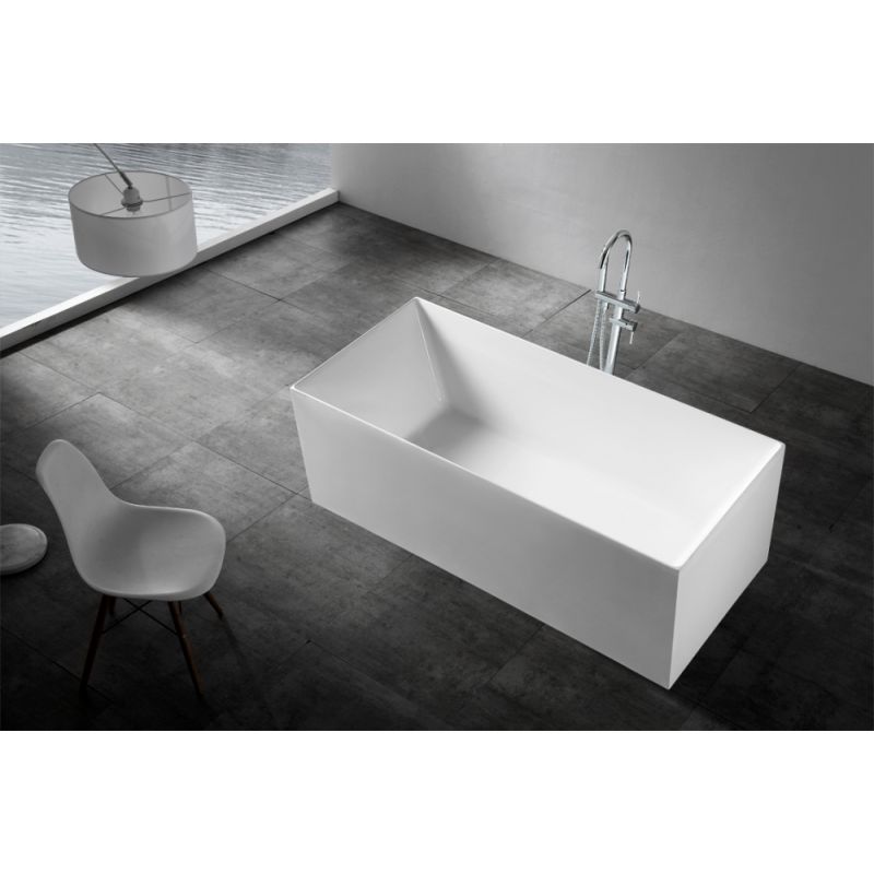 Акриловая ванна ABBER AB9274-1.7 белая