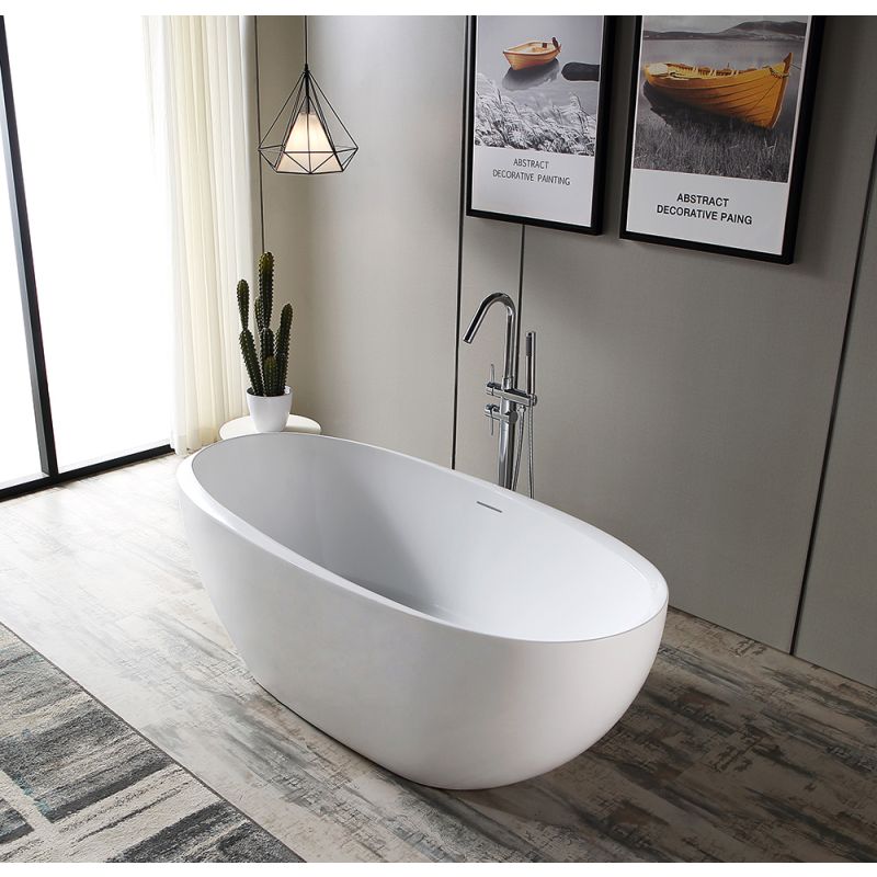 Акриловая ванна ABBER AB9285 белая