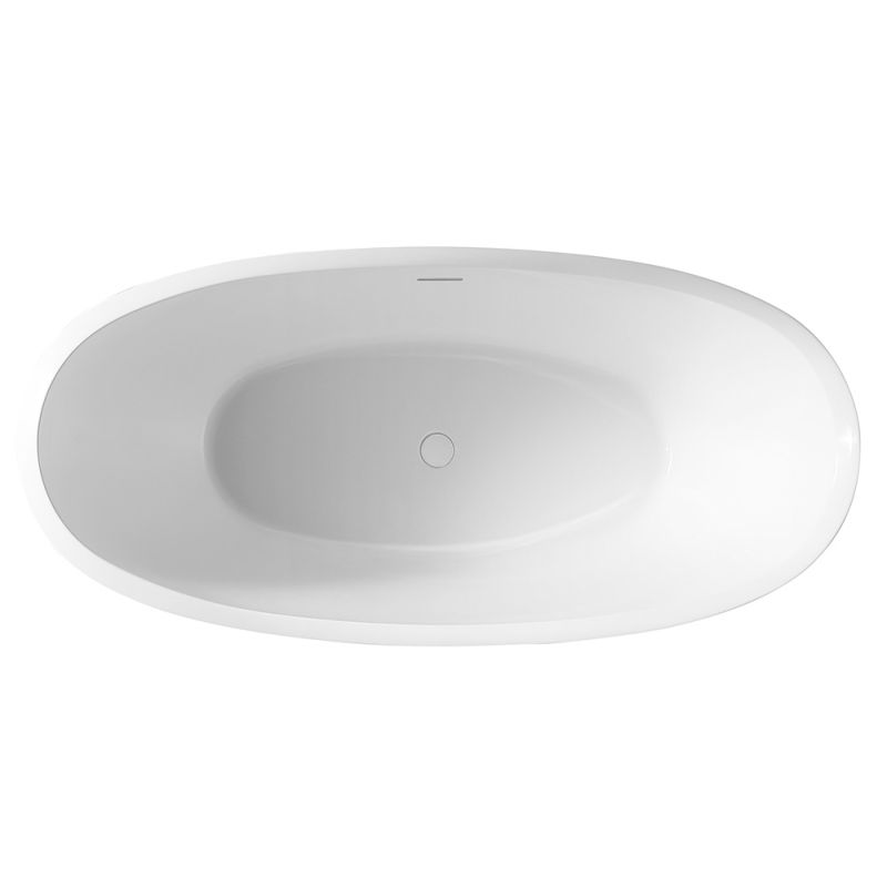 Акриловая ванна ABBER AB9285 белая