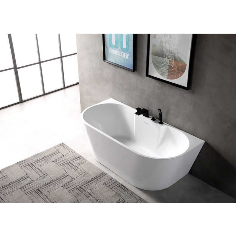 Акриловая ванна ABBER AB9296-1.5 белая