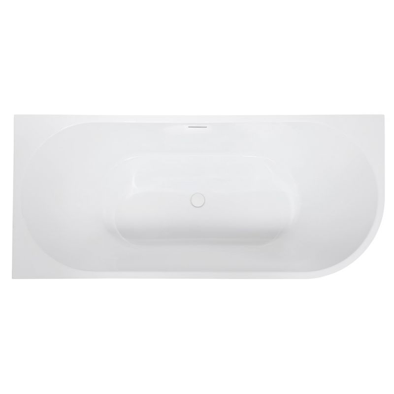 Акриловая ванна ABBER AB9315 L белая