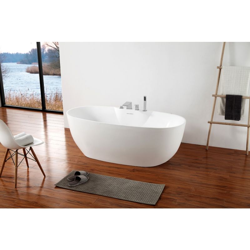 Акриловая ванна ABBER AB9323 белая