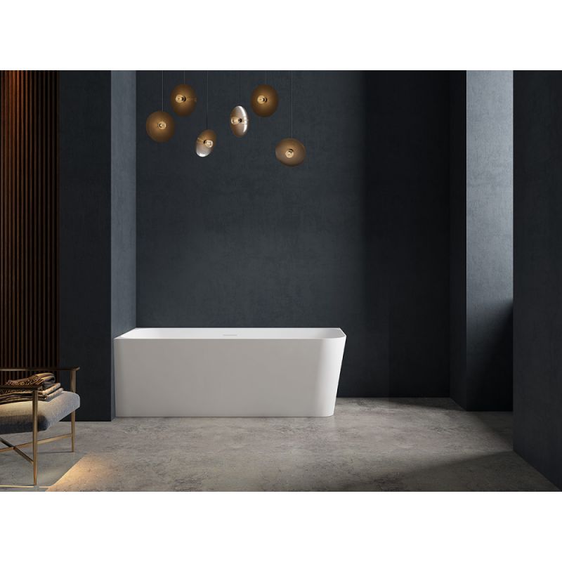 Акриловая ванна ABBER AB9331-1.6 L белая