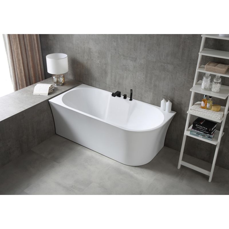 Акриловая ванна ABBER AB9335-1.7 L белая