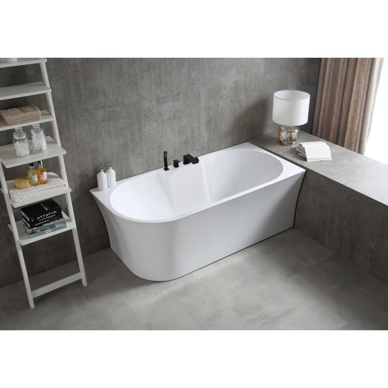 Акриловая ванна ABBER AB9335-1.7 R белая