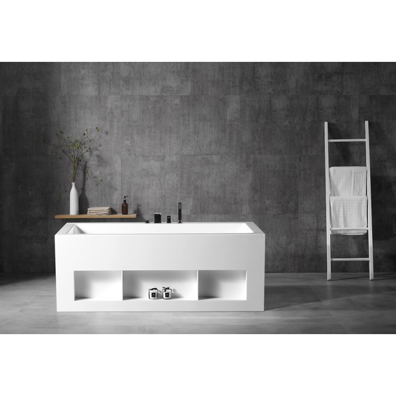 Акриловая ванна ABBER AB9339-1.7 белая