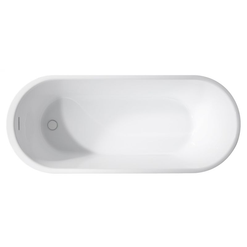 Акриловая ванна ABBER AB9341-1.5 белая