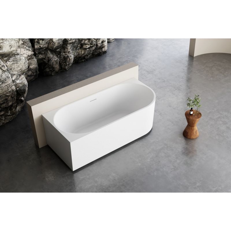 Акриловая ванна ABBER AB9438-1.7 L белая