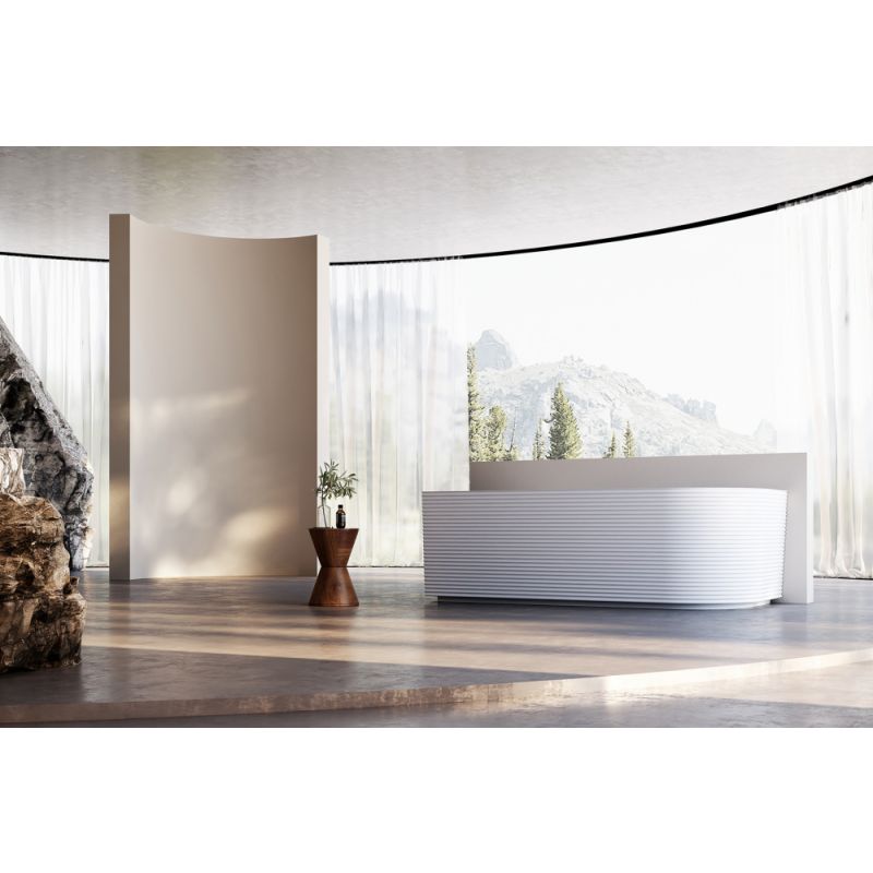 Акриловая ванна ABBER AB9438-1.7 L белая