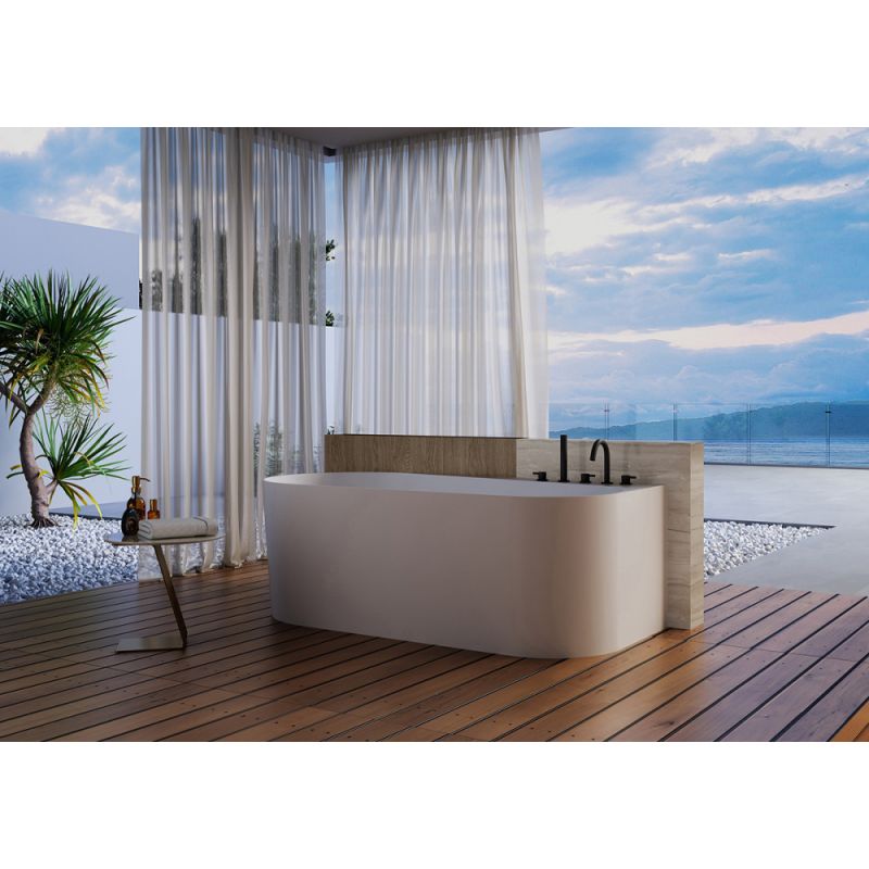 Акриловая ванна ABBER AB9496-1.5 R белая