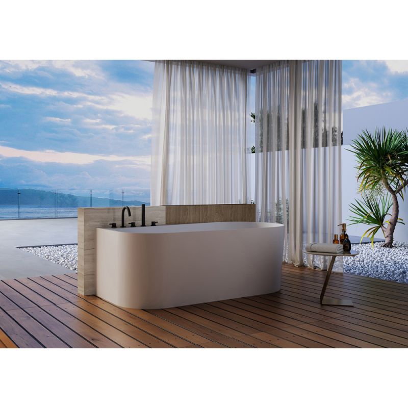 Акриловая ванна ABBER AB9496-1.7 L белая