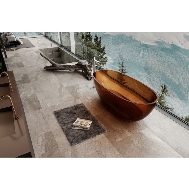 Прозрачная ванна ABBER Kristall AT9701Opal