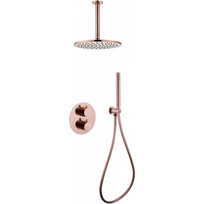 Душевая система Abber Wasser Kreis AF8121RG, цвет ро...