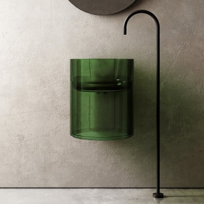 Раковина Abber Kristall AT2704Emerald, 42 см, подвес...