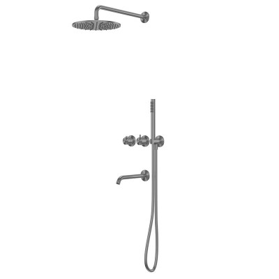 Душевая система Abber Wasser Kreis 316 AF8150BGG с и...