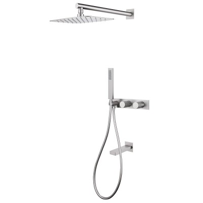 Душевая система Abber Rund AF8717SP, PVD покрытие, ц...