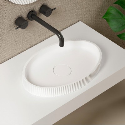 Раковина Abber Stein AS2603, 50 х 32 см, накладная, ...