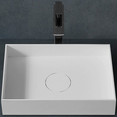 Раковина Abber Stein AS2621, 50 см, накладная, искус...