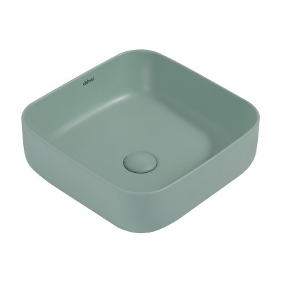 Раковина Abber Rechteck AC2211MCG 38 х 38 см, наклад...