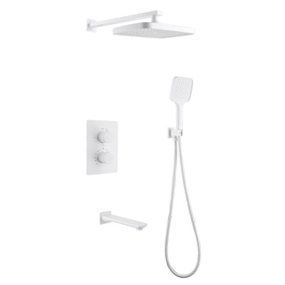 Душевая система Abber Weiss Insel AF8050W, термостат...