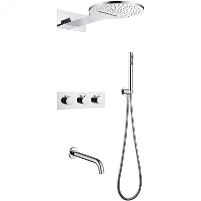 Душевая система Abber Wasser Kreis AF8150, термостат...