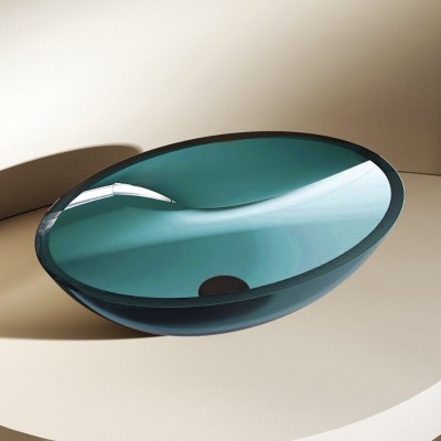 Раковина Abber Kristall AT2802Aquamarin, 50 см, поли...