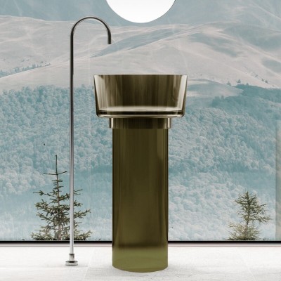 Раковина Abber Kristall AT2702Vesuvian, 45 см, полиэ...