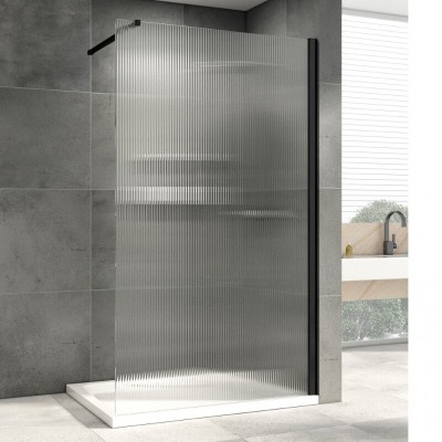 Душевая стенка Abber Immer Offen AG61091R8, со свобо...