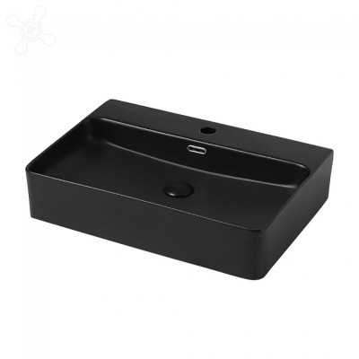 Раковина Abber Rechteck AC2201MB, накладная, 61 х 42...