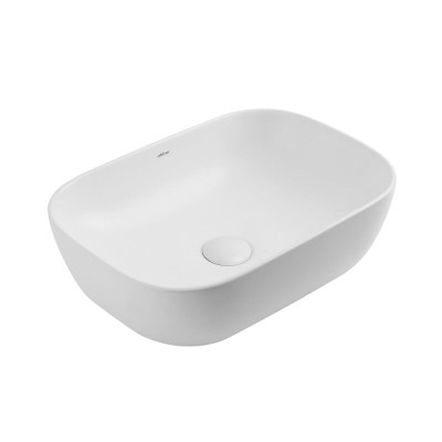 Раковина Abber Rechteck AC2200MW, 46 см, фаянс, цвет...