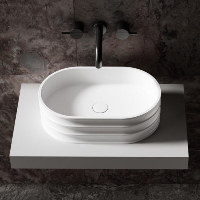 Раковина Abber Stein AS2650, 56 см, искусственный ка...