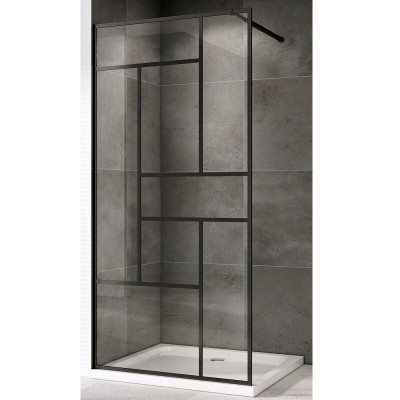 Душевая стенка Abber Immer Offen, 120 см, со свободн...