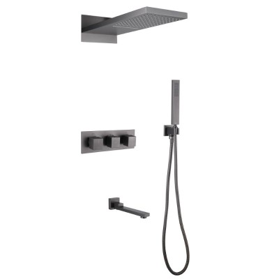 Душевая система Abber Daheim AF8253NG, термостатичес...