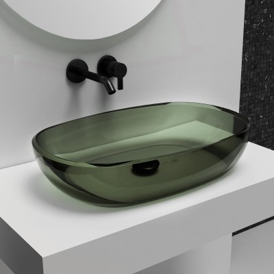 Раковина Abber Kristall AT2805Vesuvian, 60 см, полиэ...