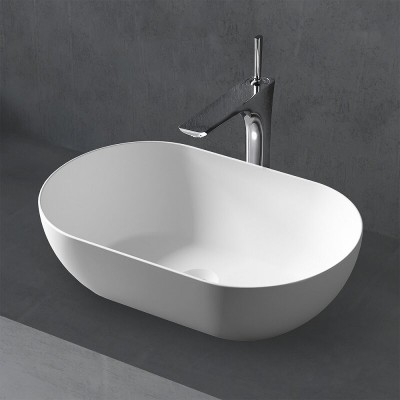 Раковина Abber Stein AS2611, 56 см, искусственный ка...