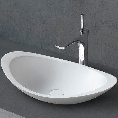 Раковина Abber Stein AS2606, 60 см, накладная, искус...