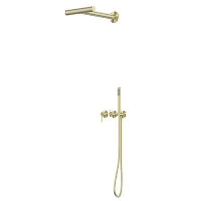 Душевая система Abber Perfekte 316 AF8A18BG, цвет зо...