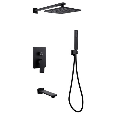 Душевая система Abber Weiss Insel AF8017B, излив, ве...