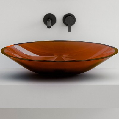 Раковина Abber Kristall AT2812Opal, 55 х 15 см, накл...