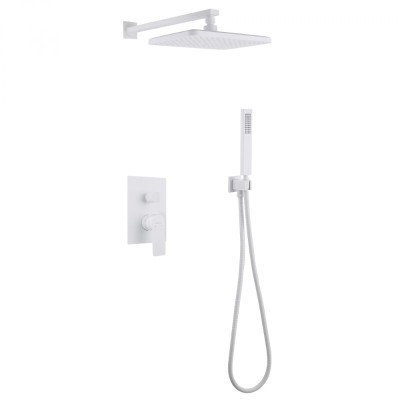 Душевая система Abber Weiss Insel AF8018FW, цвет бел...