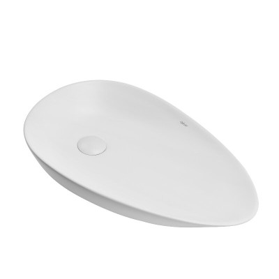 Раковина Abber Bequem AC2117MW, 59 см, фаянс, цвет б...