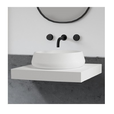 Раковина Abber Stein AS2605, 60 см, искусственный ка...