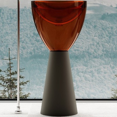 Раковина Abber Kristall AT2703Black-Opal, 45 х 45 см...