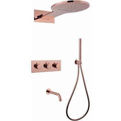 Душевая система Abber Wasser Kreis AF8150RG, термост...