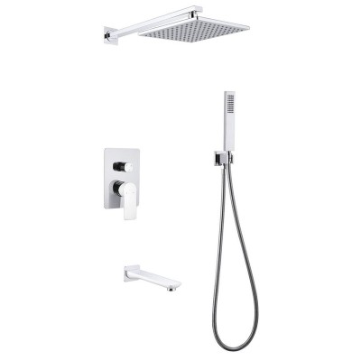 Душевая система Abber Weiss Insel AF8017W, излив, ве...