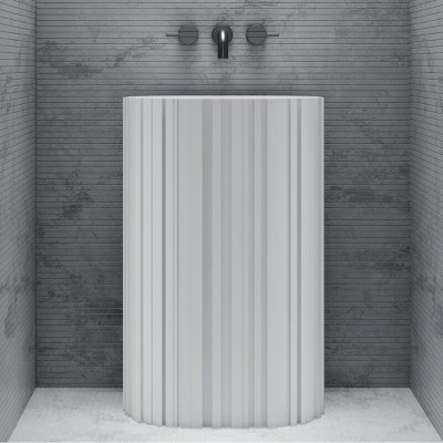 Раковина Abber Stein AS2551-H, 58 см, искусственный ...