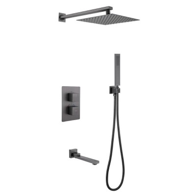 Душевая система Abber Daheim AF8250NG, термостатичес...
